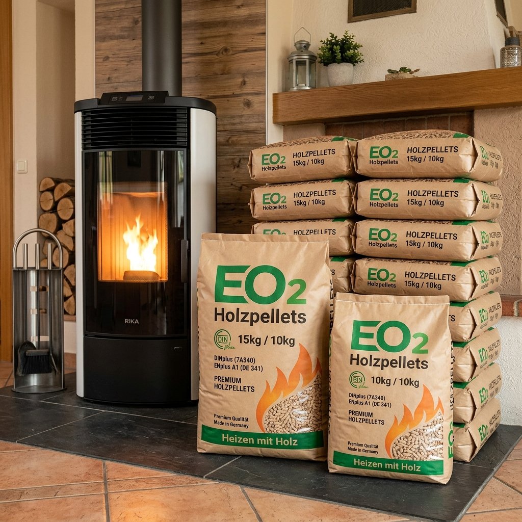 Granulés de bois EO2 10 kg – 1 Sac (10 kg) – Granulés de bois EO2 10 kg – 1 Sac (10 kg)